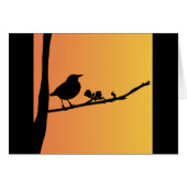 Blackbird Silhouette (Front Horizontal)