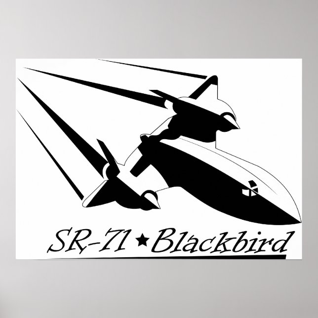 Blackbird SR-71 Poster (Front)
