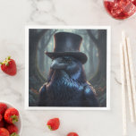 Blackbird The Raven Party Paper Dinner Napkins