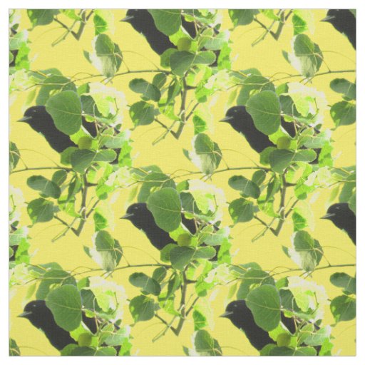 Blackbirds Fabric