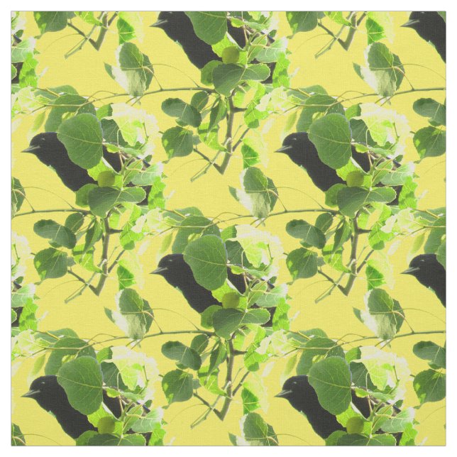 Blackbirds Fabric (Swatch)