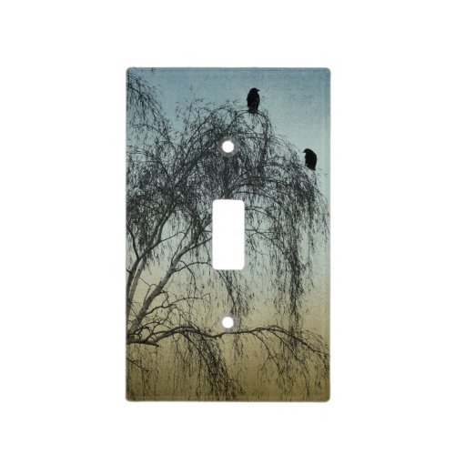 Blackbirds In A Tree Light Switch Cover