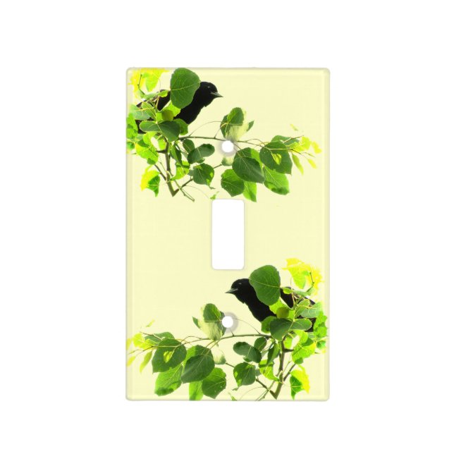 Blackbirds Light Switch Cover (Front)