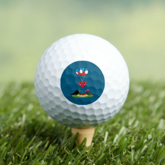 Blackbird's Spaghetti Meatballs Valentine's Date Golf Balls