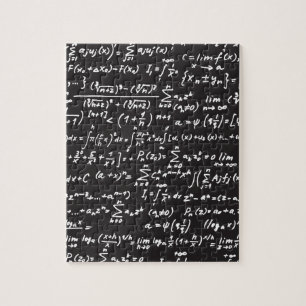 Blackboard Math Equations Jigsaw Puzzle