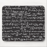 Blackboard Math Equations Mouse Pad<br><div class="desc">Get your Geek on with this blackboard math equations design. Math is Radical!</div>