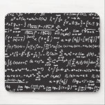 Blackboard Math Equations Mouse Pad<br><div class="desc">Get your Geek on with this blackboard math equations design. Math is Radical!</div>