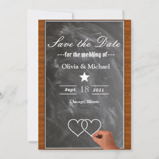 Blackboard Save The Date