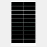 Blackboard Star Garland Baby Sticker Pack