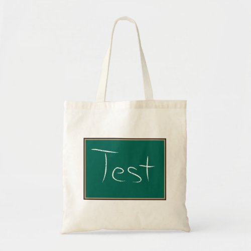 Blackboard Test Tote Bag