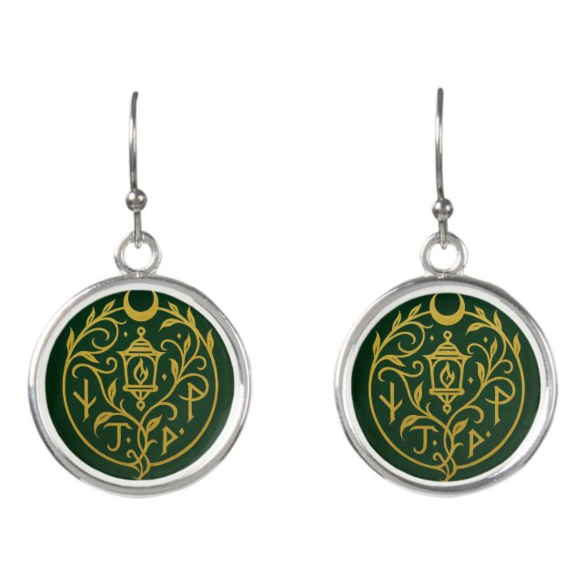 Blackbriar Reach Logo Earrings (Front)