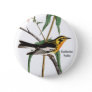 Blackburnian Warbler, Audubon, Wildlife Birder, Button