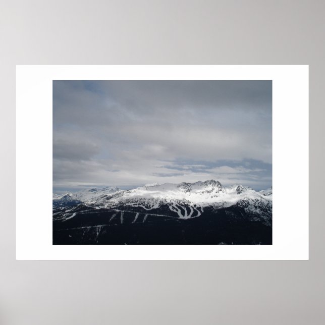 Blackcomb Mountain Poster (Front)