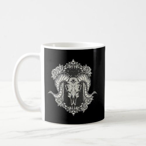 Blackcraft Baphomet Satanic Occult Gothic Witch Sk Coffee Mug