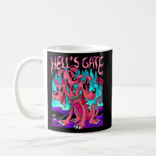 Blackcraft Kawaii Cerberus HellS Gate Cartoon Pas Coffee Mug