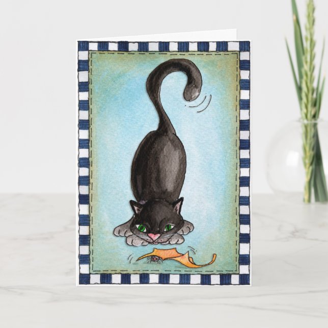 Blackest Cats - Greeting Card (Front)