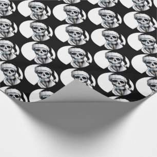 Blackest Ever Black Xmas Wrapping Paper