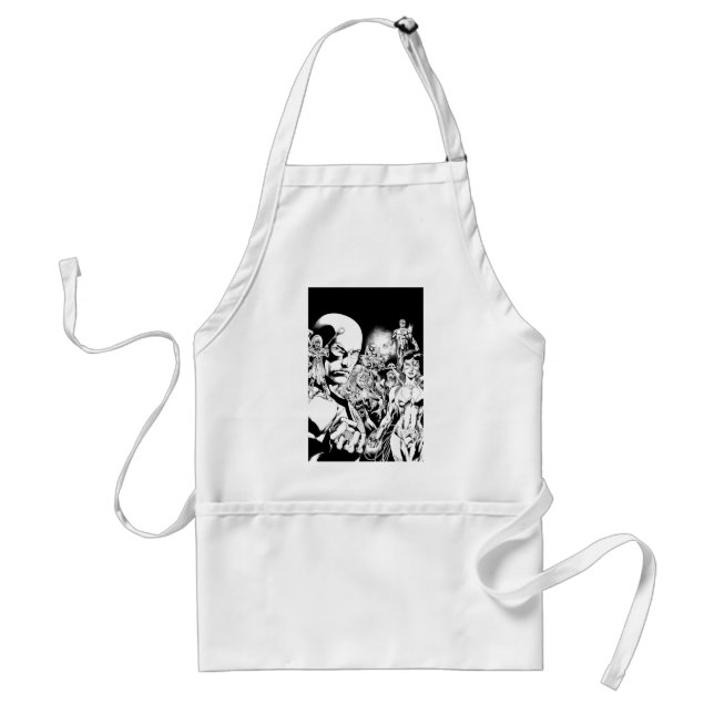 Blackest Night Comic Panel 2 Adult Apron (Front)