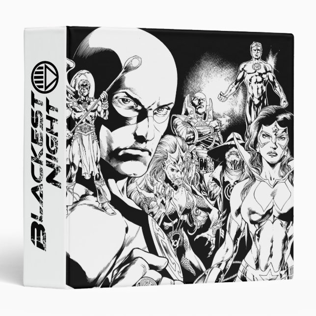Blackest Night Comic Panel 2 Binder (Front/Spine)