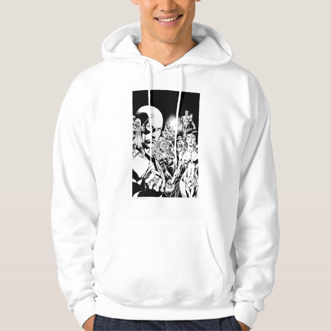 Blackest Night Comic Panel 2 Hoodie (Front)