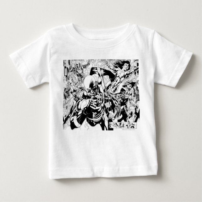 Blackest Night Comic Panel Baby T-Shirt (Front)