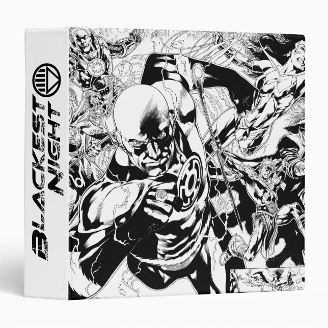 Blackest Night Comic Panel Binder (Front/Spine)