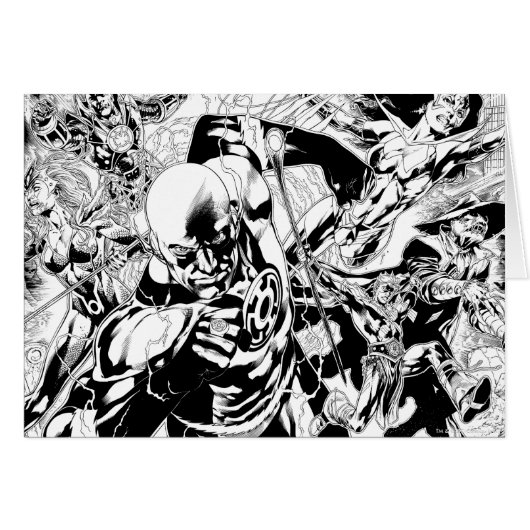 Blackest Night Comic Panel Cards (Front Horizontal)