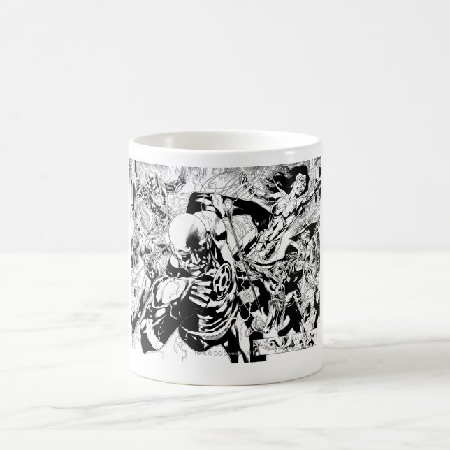 Blackest Night Comic Panel Coffee Mug (Center)
