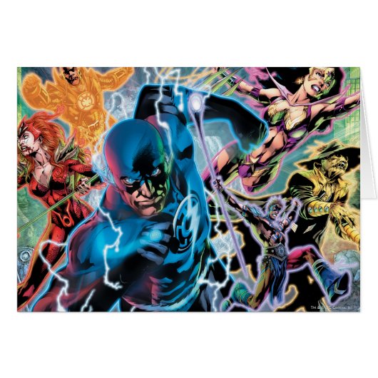 Blackest Night Comic Panel - Color (Front Horizontal)