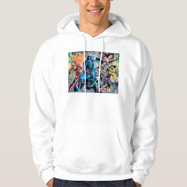 Blackest Night Comic Panel - Color Hoodie (Front)