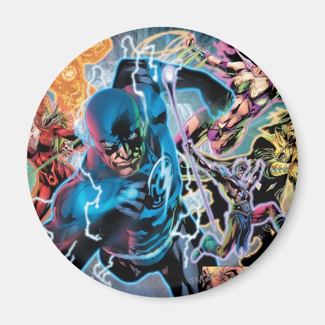 Blackest Night Comic Panel - Color Magnet (Front)