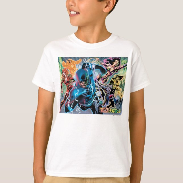 Blackest Night Comic Panel - Color T-Shirt (Front)