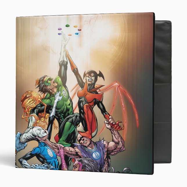 Blackest Night Cover 3 Ring Binder (Front/Inside)