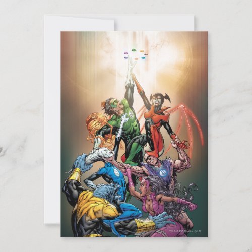 Blackest Night Cover Personalized Invitations