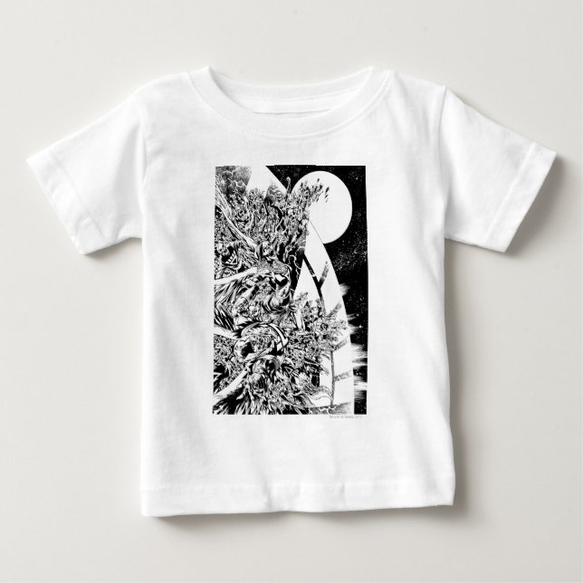 Blackest Night Group and Moon 2 Baby T-Shirt (Front)