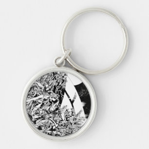 Blackest Night Group and Moon 2 Keychain