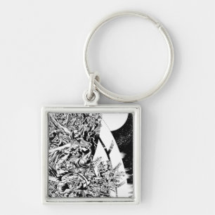 Blackest Night Group and Moon 2 Keychain