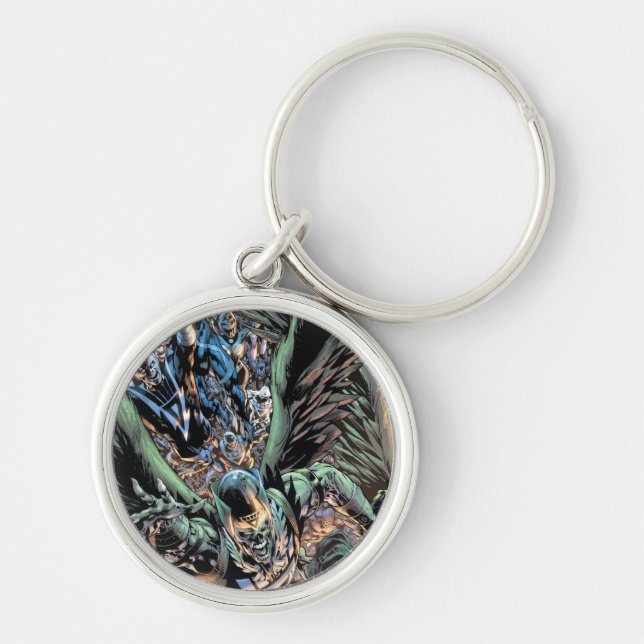 Blackest Night Group Painting - Color Keychain (Front)