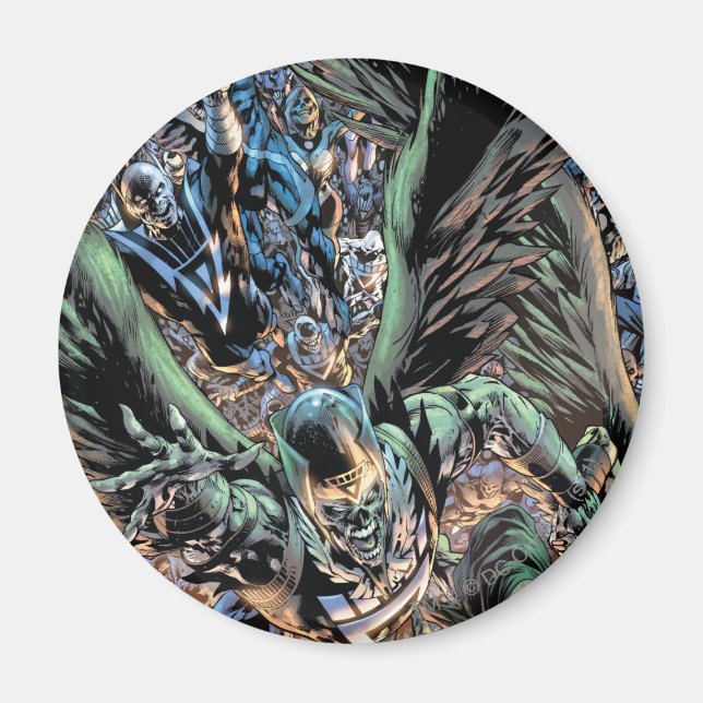 Blackest Night Group Painting - Color Magnet (Front)