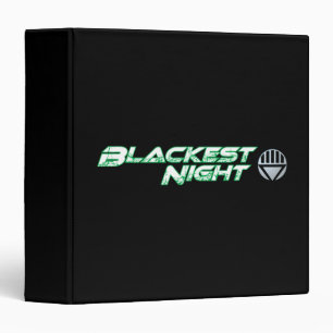 Blackest Night Logo 2 3 Ring Binder