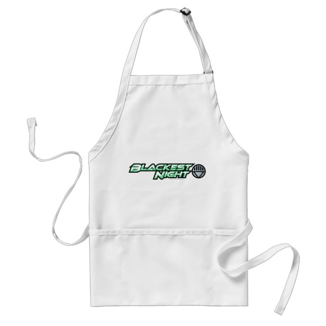 Blackest Night Logo 2 Adult Apron (Front)