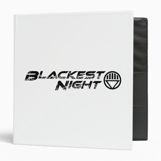 Blackest Night Logo 3 Ring Binder (Front/Inside)