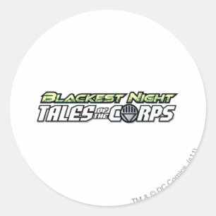 Blackest Night Tales of the Corps Classic Round Sticker