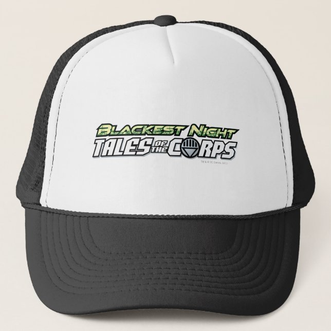 Blackest Night Tales of the Corps Trucker Hat (Front)