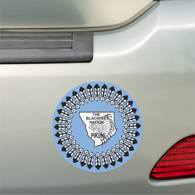Blackfeet Nation  Car Magnet (In Situ)