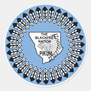 Blackfeet Nation  Classic Round Sticker