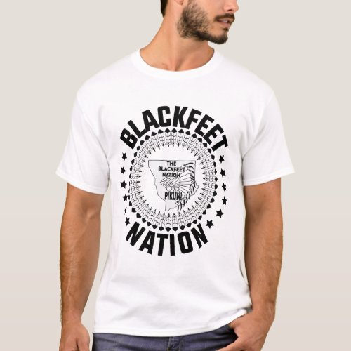 Blackfeet nation flag _ blackfeet indians T_Shirt