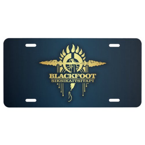 Blackfoot 2 license plate