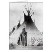 Blackfoot Brave, near Calgary, Alberta, 1889 (Front)