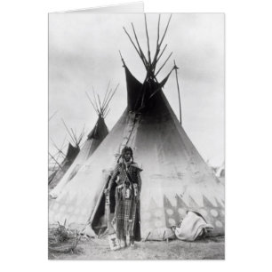 Blackfoot Brave, near Calgary, Alberta, 1889